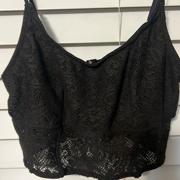 Urban Outfitters -Out From Under Brown lace bralette, lined, No pads, Sz L - Picture 2 of 10